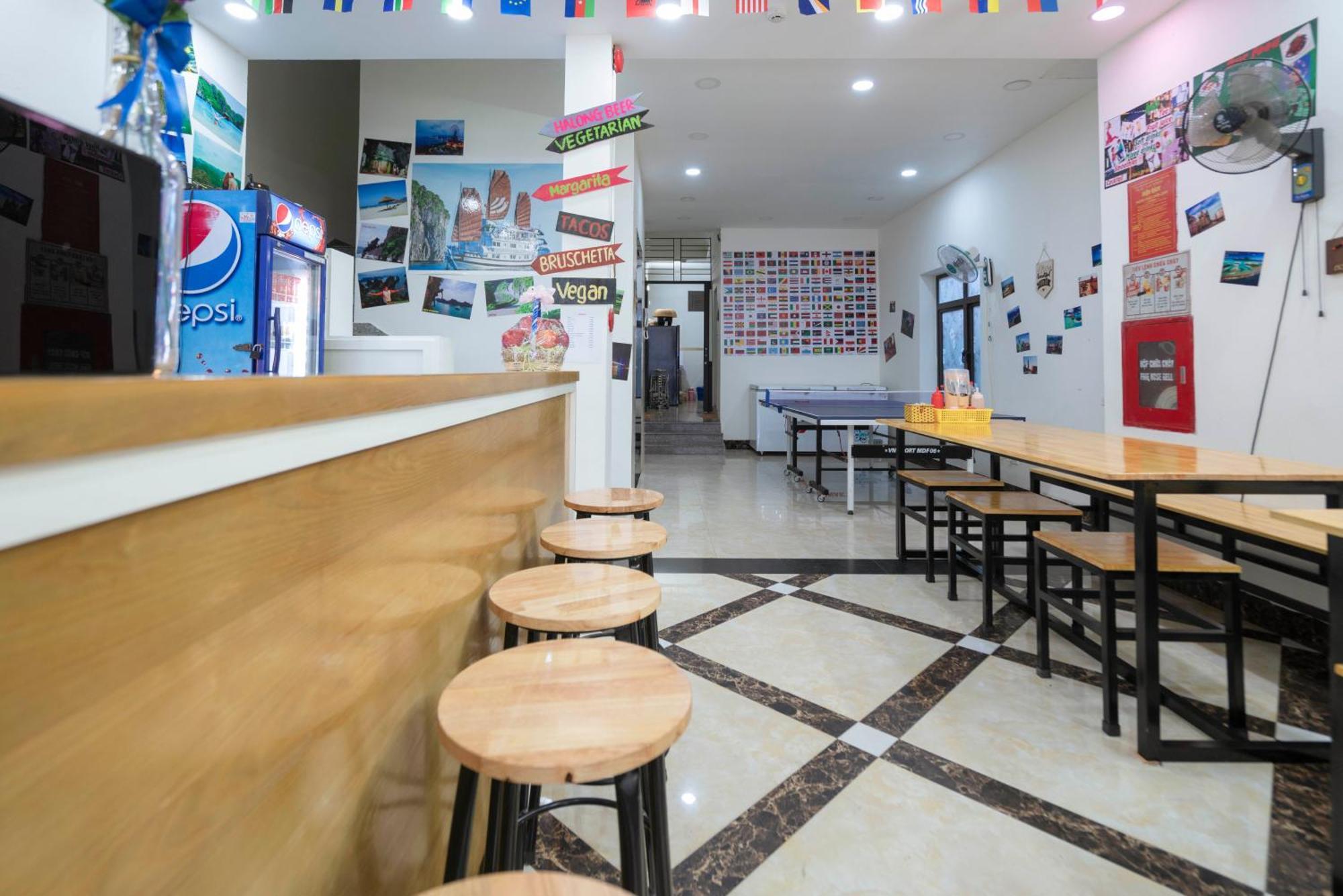 Ha Long Fancy Hostel With Vegetarian And Vegan Restaurant Exterior photo